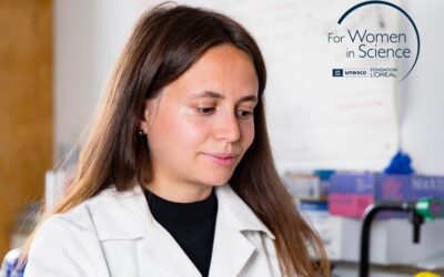 Alice Briole, lauréate du prix Jeunes Talents France L’Oréal-UNESCO Pour les Femmes et la Science 2023.